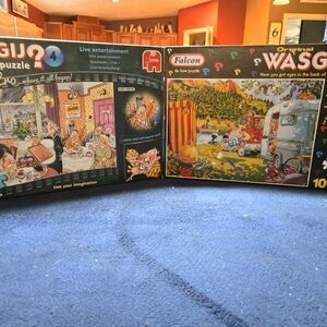 Jumbo Wasgij Puzzle Set